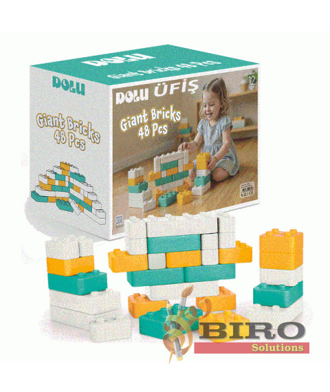 Set de 48 blocuri mari DOLU, cod 2253D