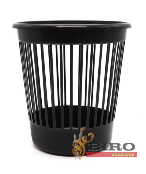 Coș din plastic pentru hârtie Arnika, 10 L, negru