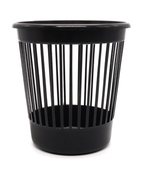 Coș din plastic pentru hârtie Arnika, 10 L, negru