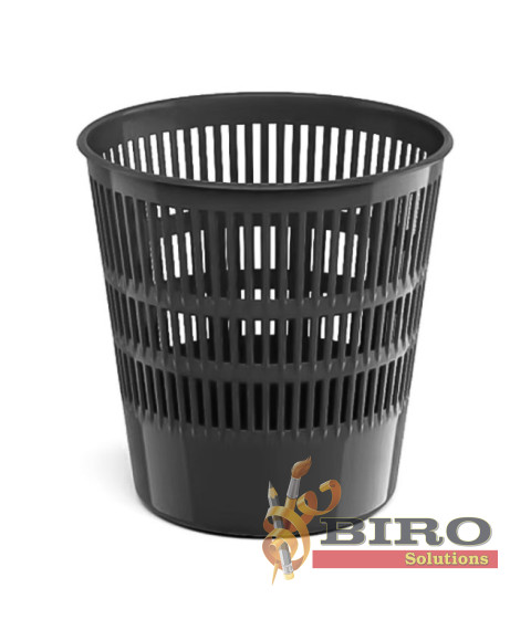 Coș pentru birou 10 L negru