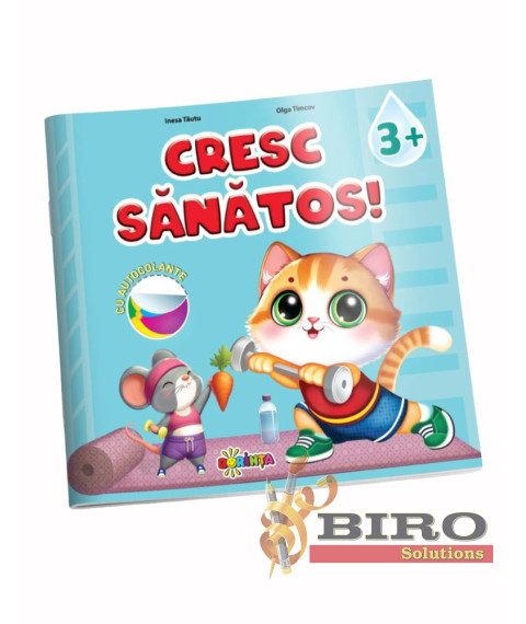 Cresc sănătos 3+ (cu autocolante)