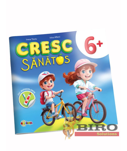 Cresc sănătos 6+ (cu autocolante)