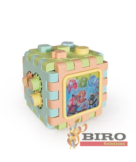 Cub educativ și puzzle DOLU, cod 2459D