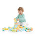 Set de cuburi mari multicolore DOLU, 85 piese, cod 2268D