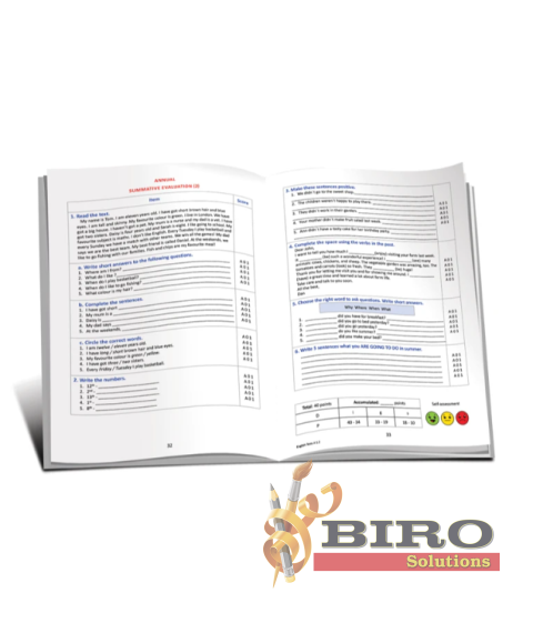 English Tests – Level A1.2 (Clasa a III-a)