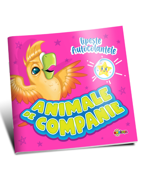 Lipește autocolante. Animale de companie