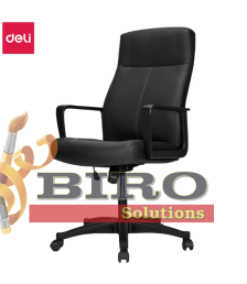 Fotoliu DELI 4519, eco piele, negru