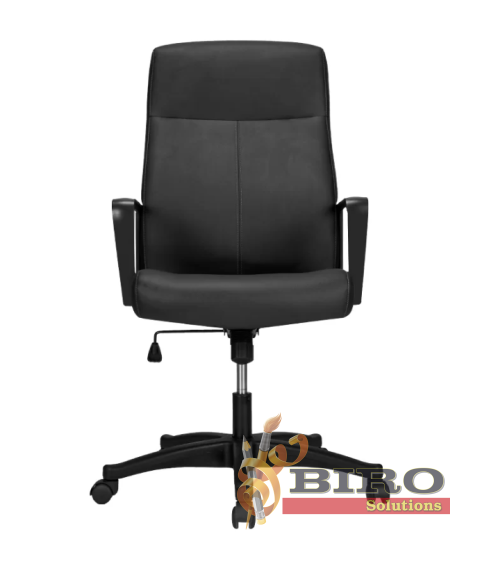 Fotoliu DELI 4519, eco piele, negru