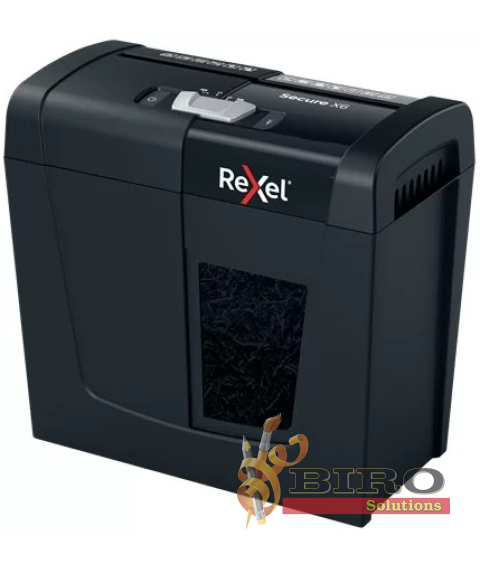 Distrugător REXEL Secure X6 P4, 6 foi, 10L, Cross Cut