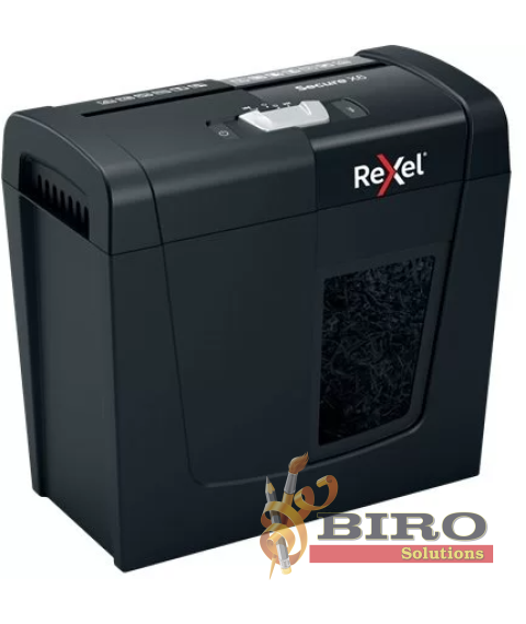 Distrugător REXEL Secure X6 P4, 6 foi, 10L, Cross Cut