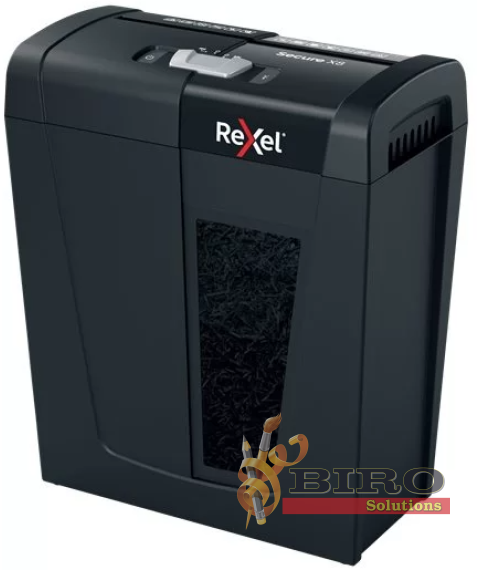 Distrugător REXEL Secure X8 P4, 8 foi, 14L Cross Cut