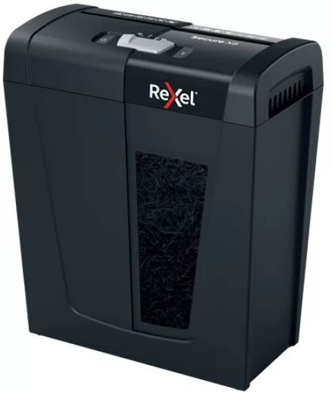 Distrugător REXEL Secure X8 P4, 8 foi, 14L Cross Cut