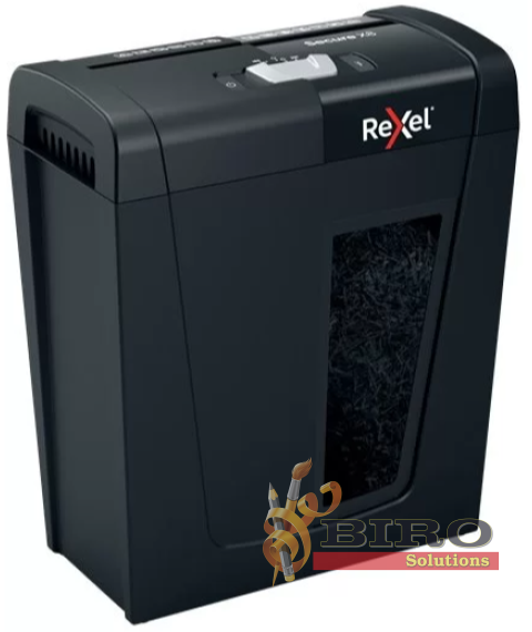 Distrugător REXEL Secure X8 P4, 8 foi, 14L Cross Cut