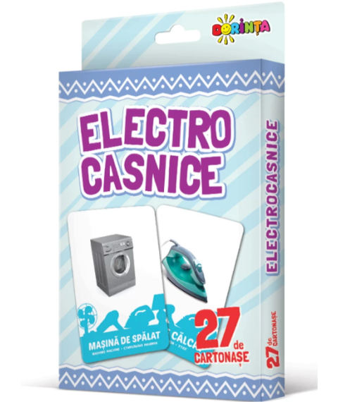 27 de cartonașe. Electrocasnice