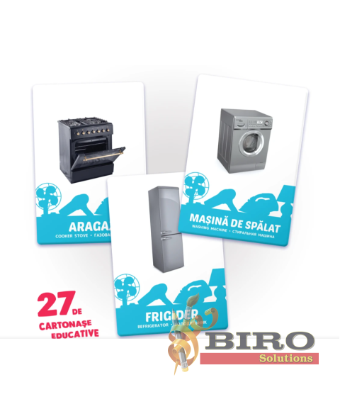 27 de cartonașe. Electrocasnice