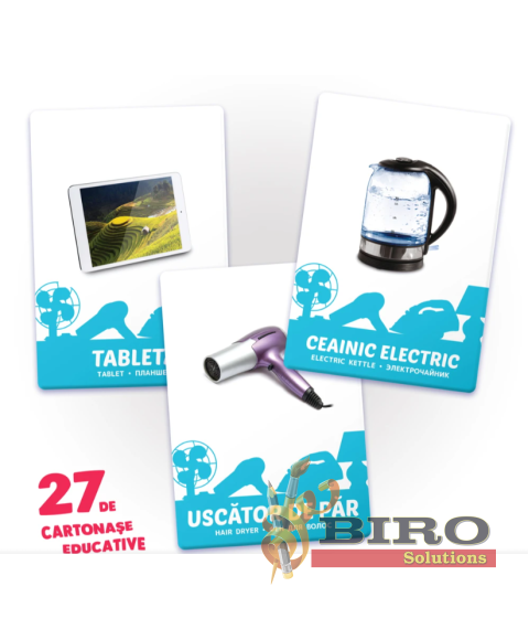 27 de cartonașe. Electrocasnice