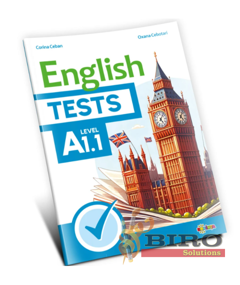 English Tests – Level A1.1 (Clasa a II-a)