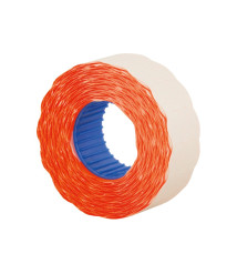 Etichete autoadezive pentru marcator ondulate 22x12 mm,rosu, 1000 buc/rolă