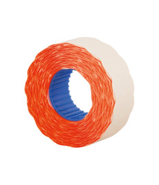 Etichete autoadezive pentru marcator ondulate 22x12 mm,rosu, 1000 buc/rolă