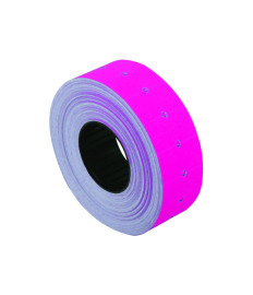 Etichete autoadezive pentru marcator 21 x 12 mm,roz 1000 buc/rola, Economix