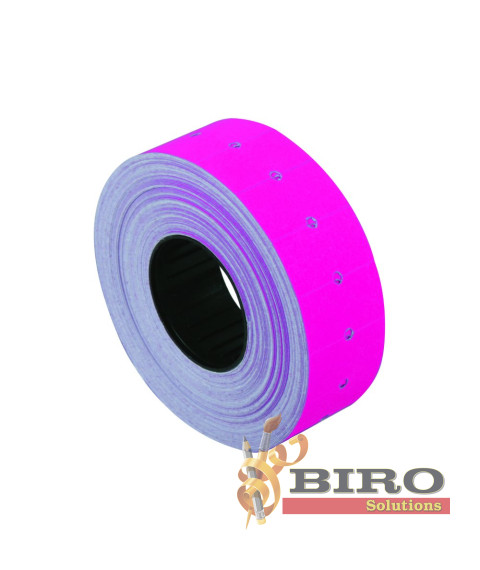 Etichete autoadezive pentru marcator 21 x 12 mm,roz 1000 buc/rola, Economix