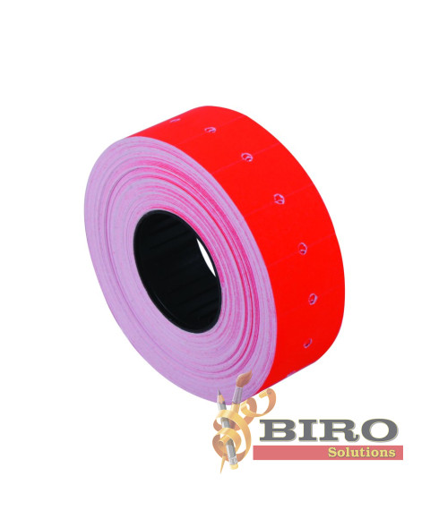 Etichete autoadezive pentru marcator 21 x 12 mm,rosu, 1000 buc/rola, Economix