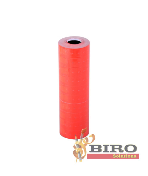 Etichete autoadezive pentru marcator 21 x 12 mm,rosu, 1000 buc/rola, Economix