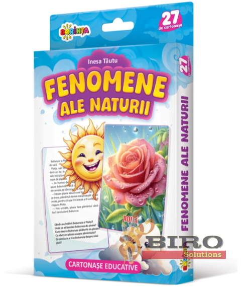 27 de Cartonașe Educative. Fenomene ale Naturii
