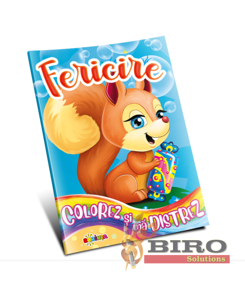 Colorez și mă distrez. Fericire