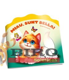 Citesc și Colorez cu Autocolante. Miau, Sunt Bella