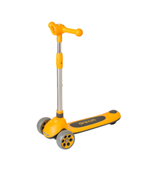 Trotinetă pentru copii 888, galbenă, cod 176046
