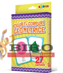 27 de cartonașe. Figuri și corpuri geometrice