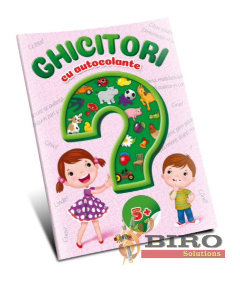 Marea Carte. Ghicitori cu Autocolante 5+