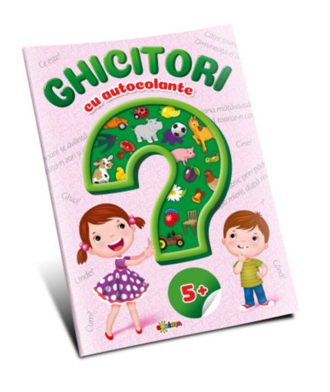 Marea Carte. Ghicitori cu Autocolante 5+