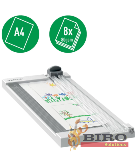 Trimmer LEITZ Home Precision, A4, 8 foi, gri