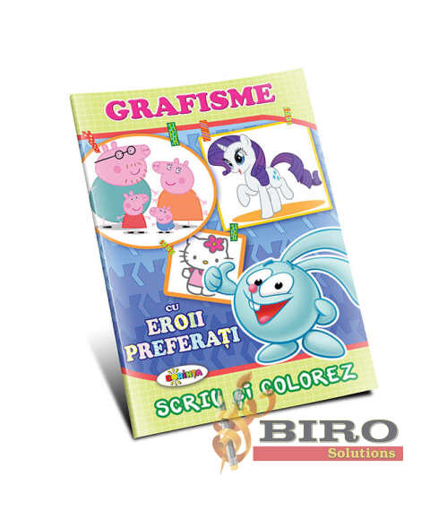 Grafisme cu Eroii Preferați 3+