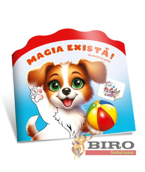 Citesc și Colorez cu Autocolante. Magia Există