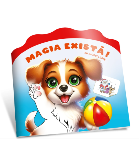 Citesc și Colorez cu Autocolante. Magia Există
