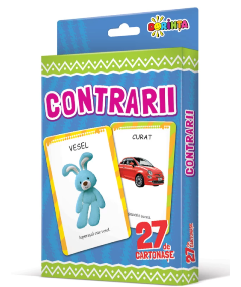 27 de cartonașe. Contrarii