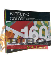 Hârtie FABRIANO Colore A4, 160 g/m², 100 foi, mix intensiv