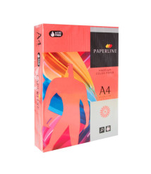 Hârtie colorată A4 Paperline RED, 160 g/m², 250 foi, roșie