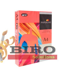 Hârtie colorată A4 Paperline RED, 160 g/m², 250 foi, roșie