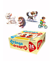 24 Jetoane. Stânga spre Dreapta