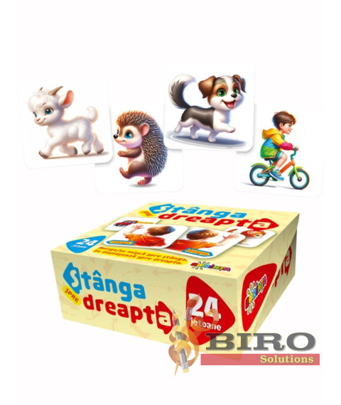 24 Jetoane. Stânga spre Dreapta