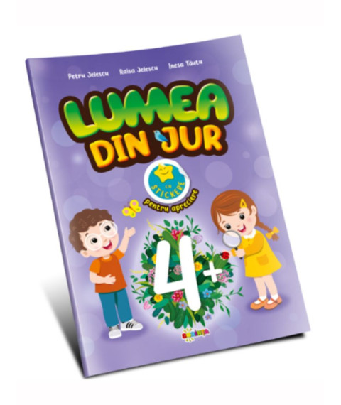 Lumea din jur, cu stickere pentru apreciere (4+)