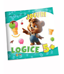 Jocuri Logice 5+ (cu autocolante)