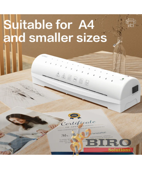 Laminator DELI ET106, 70-125 microni, A4