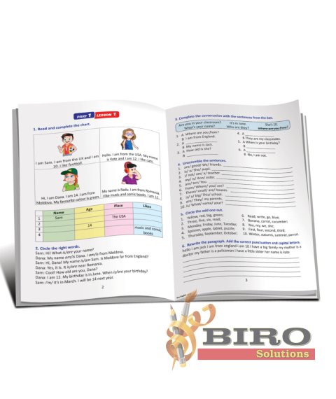 Key English A1.2 – Clasa a III-a