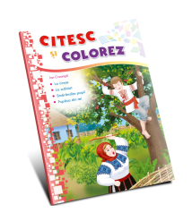Citesc și colorez. La cireșe