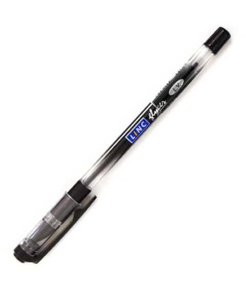 Pix cu bilă 0.7 mm, LINC Glycer,negru